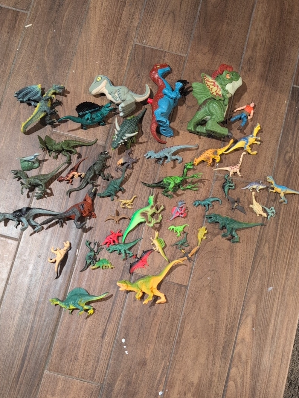 Assorted Kids Dinosaur Toy Figures - Multi-Color Set